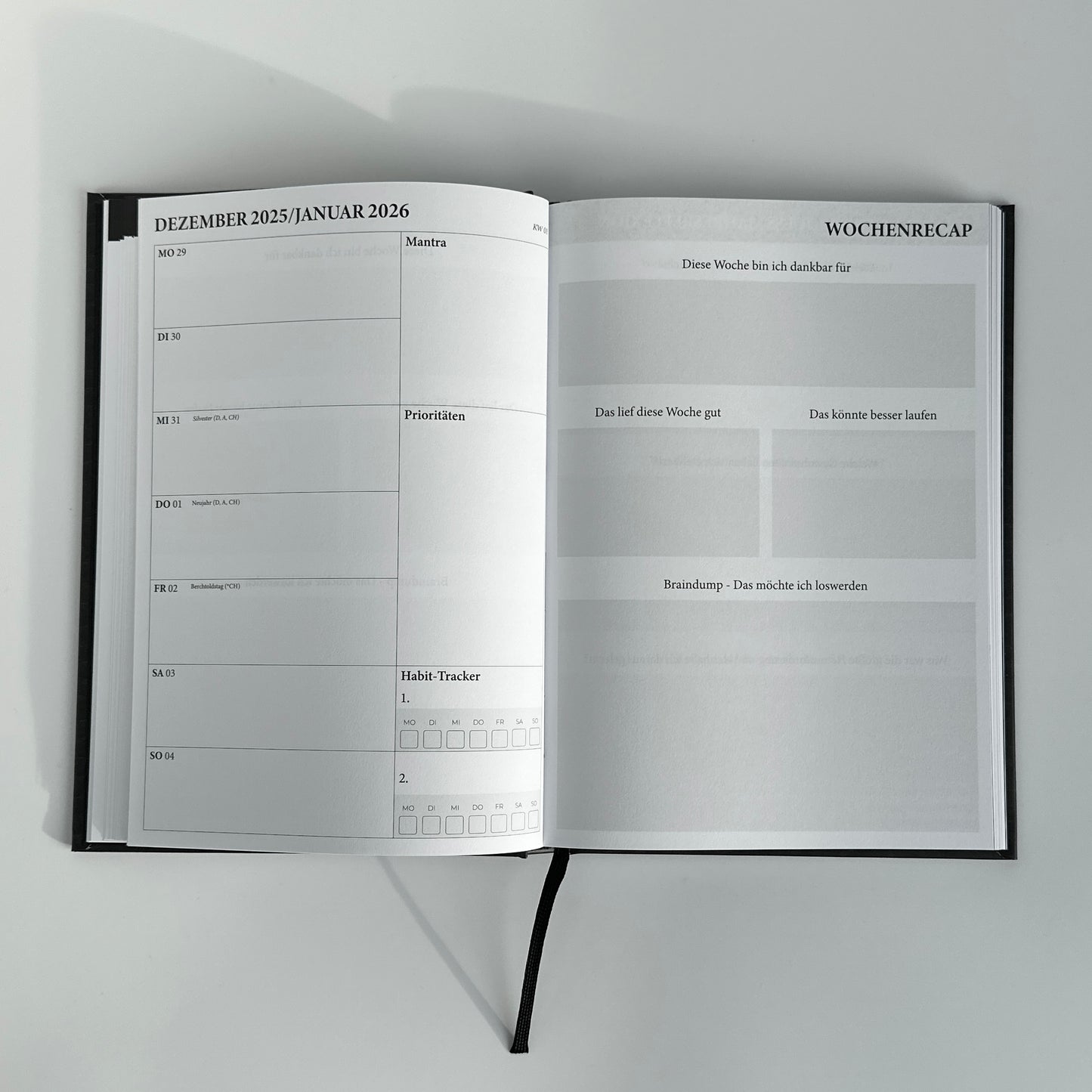 DUNDIS Jahresplaner 2026